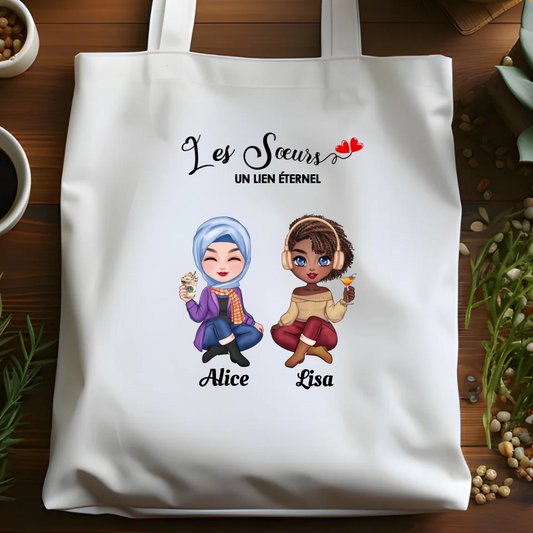 Un Tote Bag unique pour des amitiés éternelles - L'amour et la complicité à emporter partout