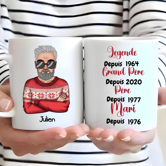 Le Mug Légende : Un Hommage Plein d'émotion pour Celui (ou Celle) qui a Tout Donné à Sa Famille