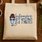Tote Bag Personnalisé "Infirmière et Fière"