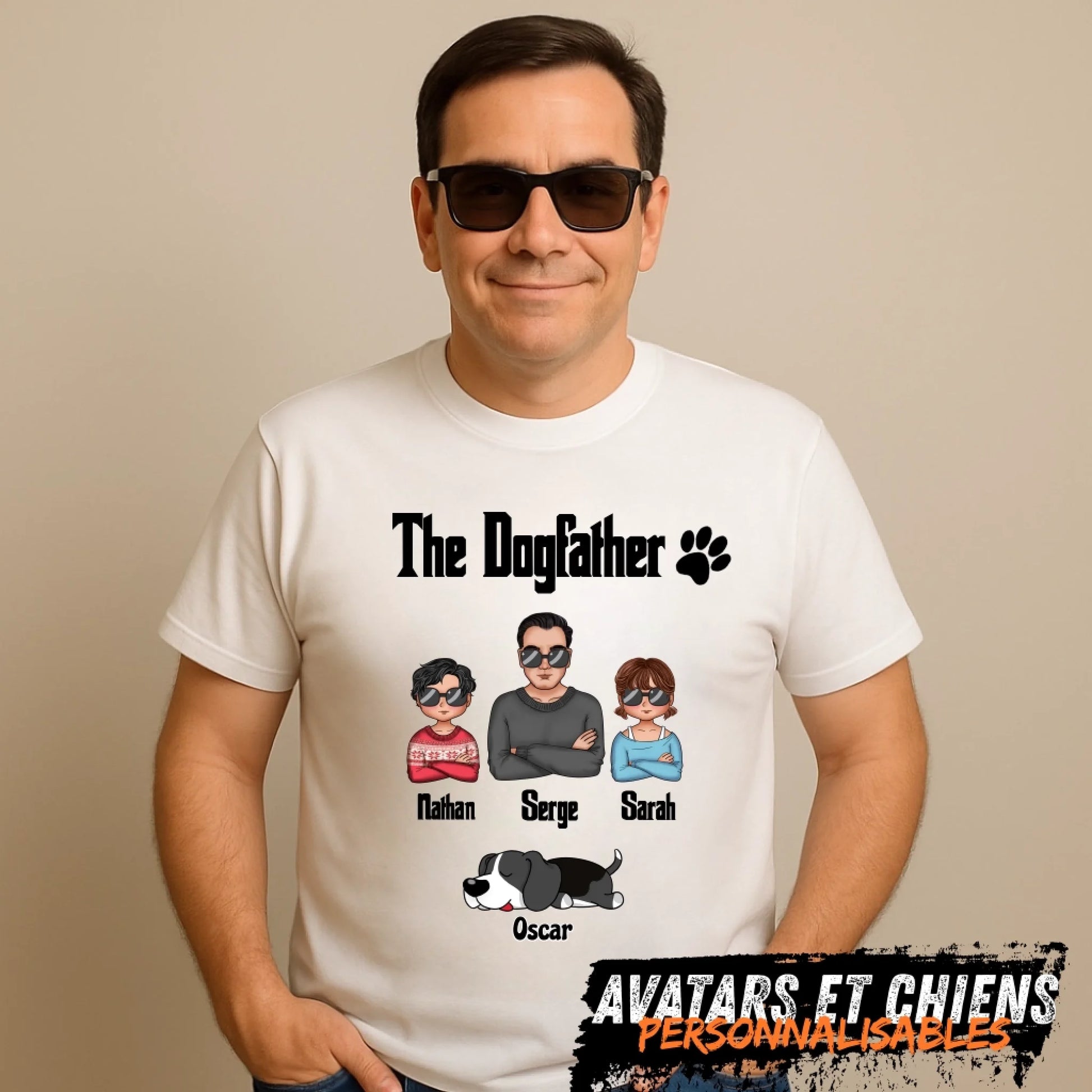 dog father affiche
