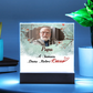 On Ne l'Oubliera Jamais - Plaque en Acrylique Personnalisable pour un Hommage du Cœur