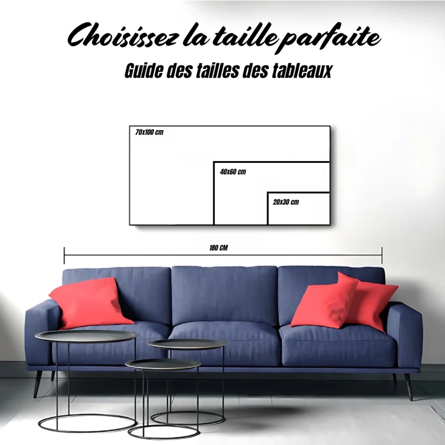 Guide des tailles tableau