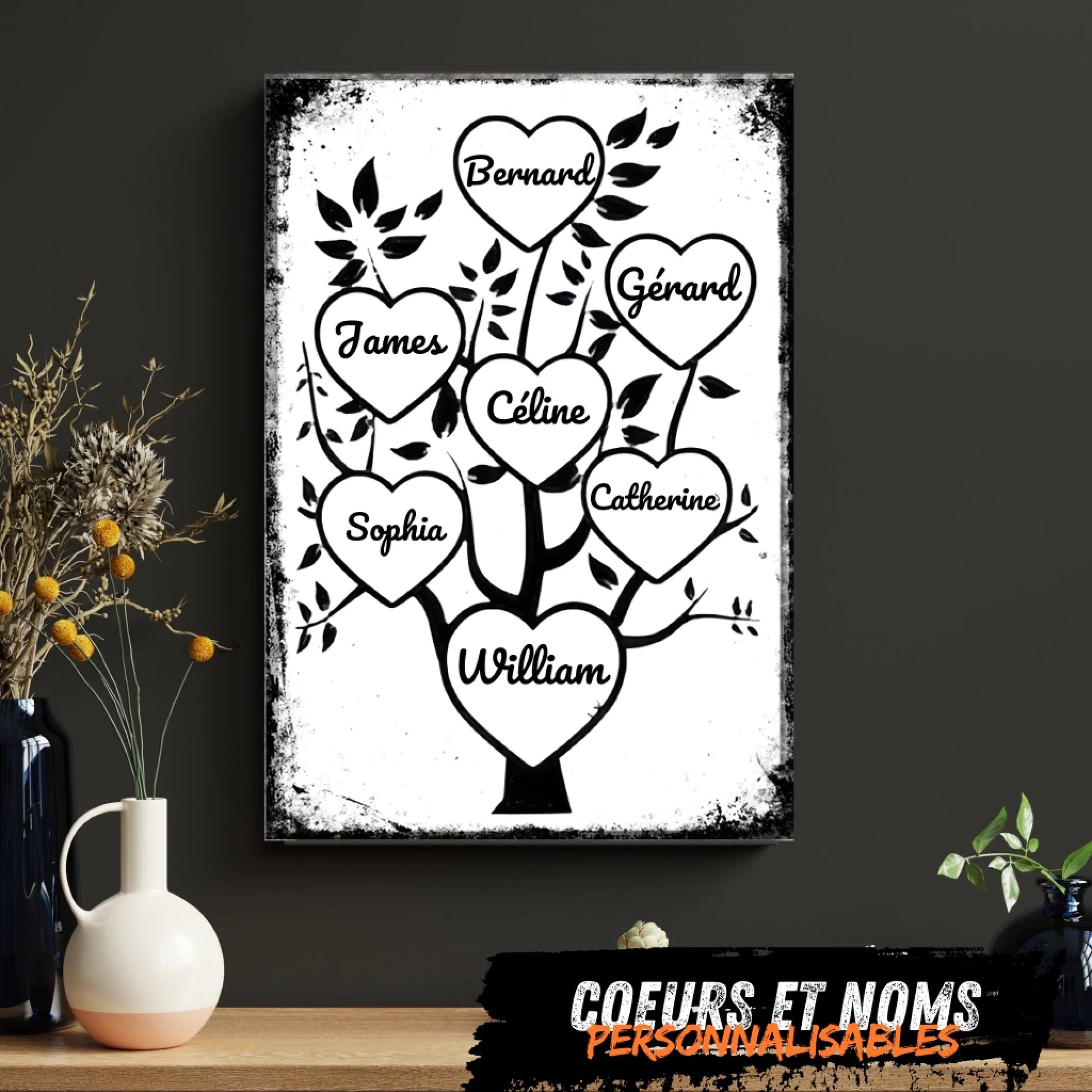 Affiche tableau arbre