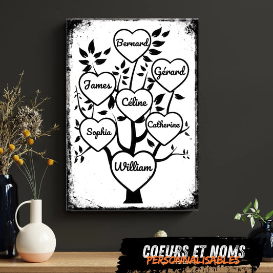 Affiche tableau arbre