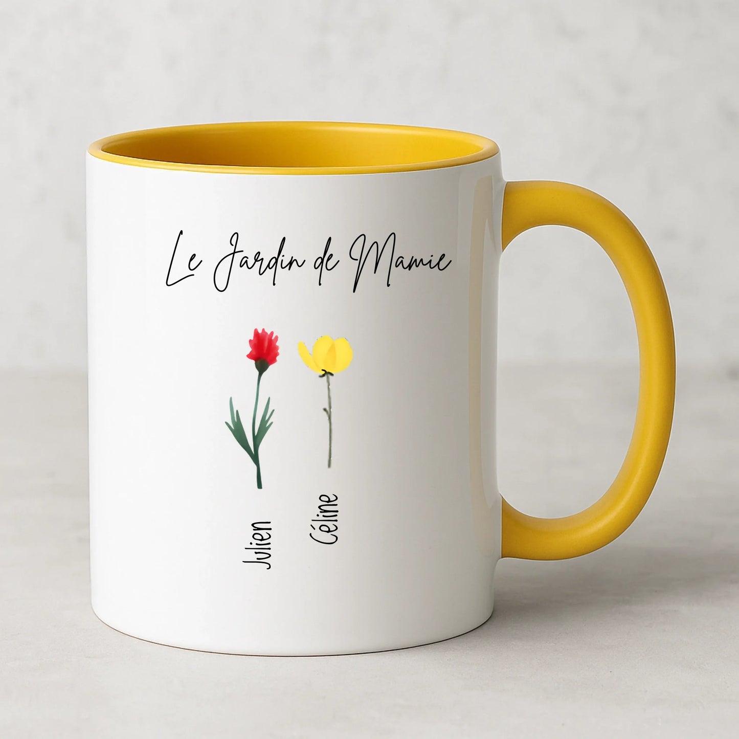 Mug-Jaune